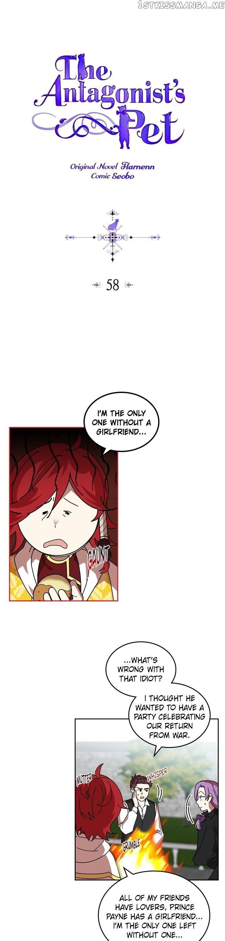 The Antagonist’s Pet ( The Pet Of The Villainess ) chapter 58 - page 1