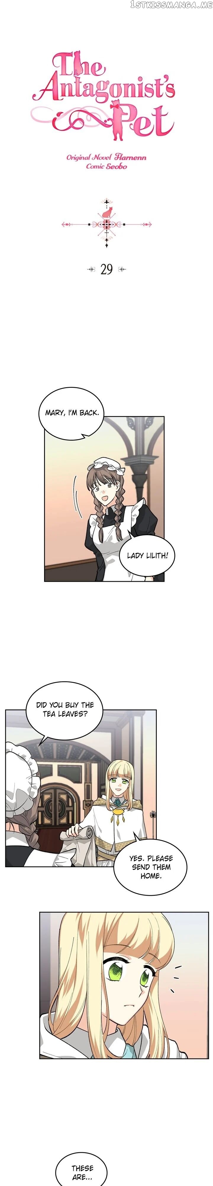 The Antagonist’s Pet ( The Pet Of The Villainess ) chapter 29 - page 1
