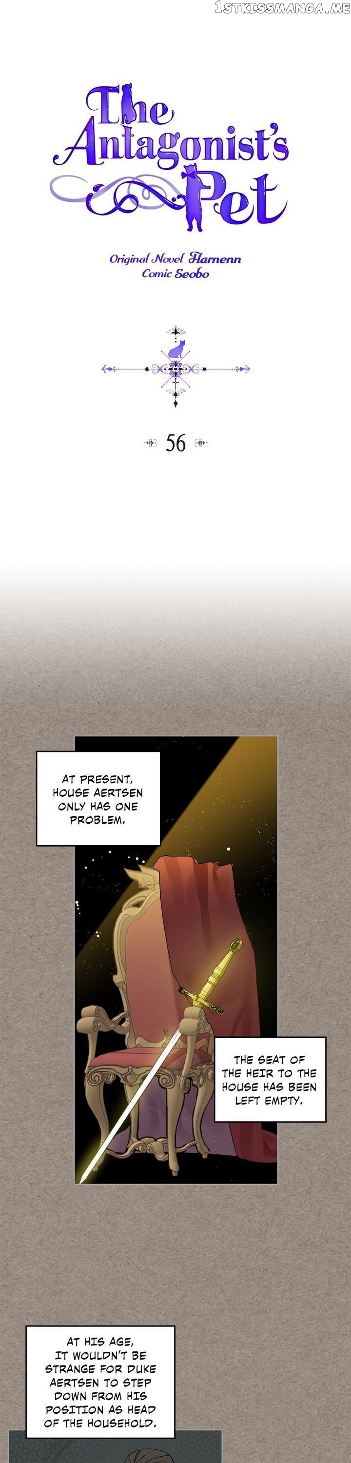The Antagonist’s Pet ( The Pet Of The Villainess ) chapter 56 - page 1