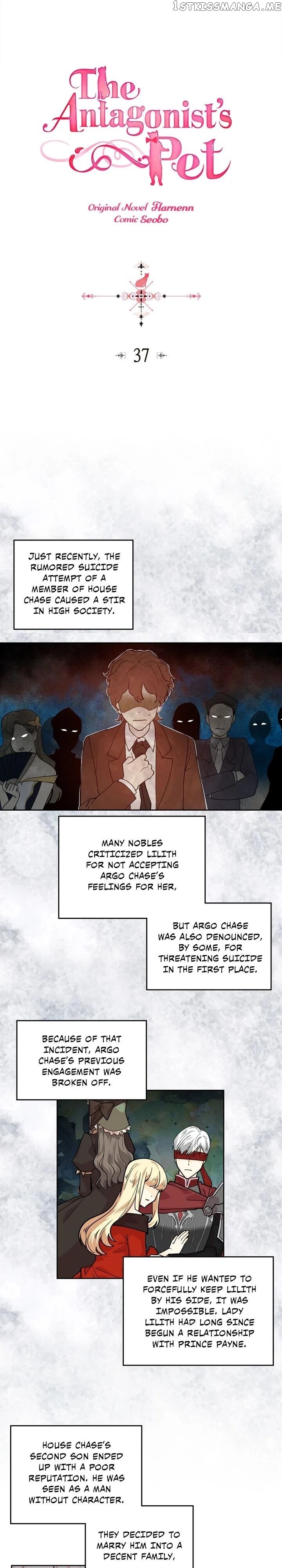 The Antagonist’s Pet ( The Pet Of The Villainess ) chapter 37 - page 1
