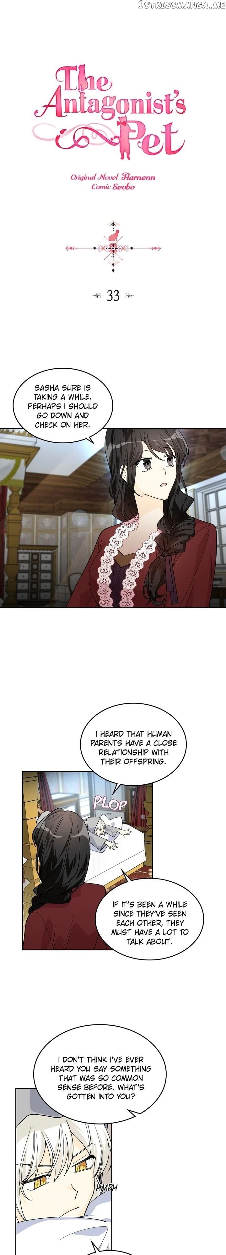 The Antagonist’s Pet ( The Pet Of The Villainess ) chapter 33 - page 1