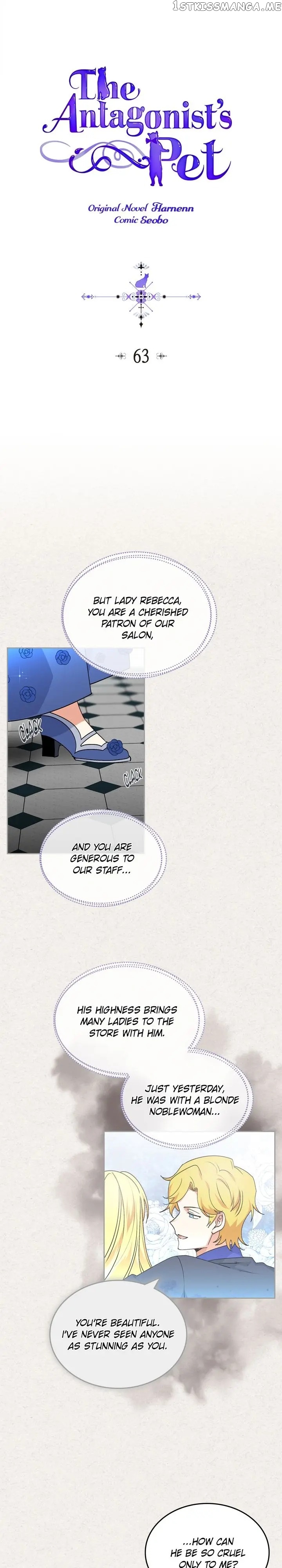 The Antagonist’s Pet ( The Pet Of The Villainess ) chapter 63 - page 1