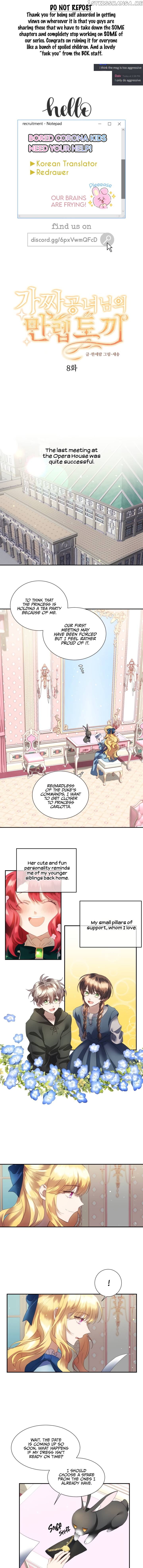 The Fake Princess’ OP Bunny chapter 8 - page 1
