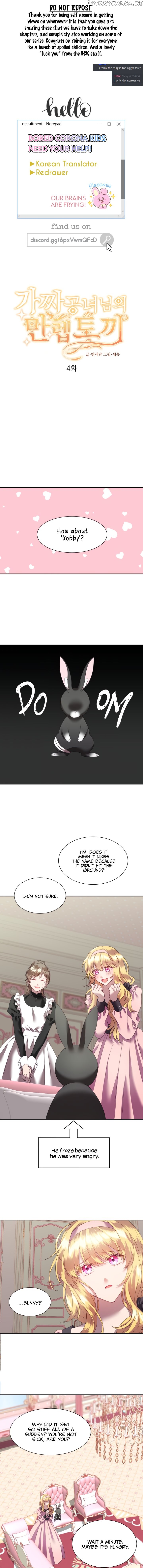 The Fake Princess’ OP Bunny chapter 4 - page 1