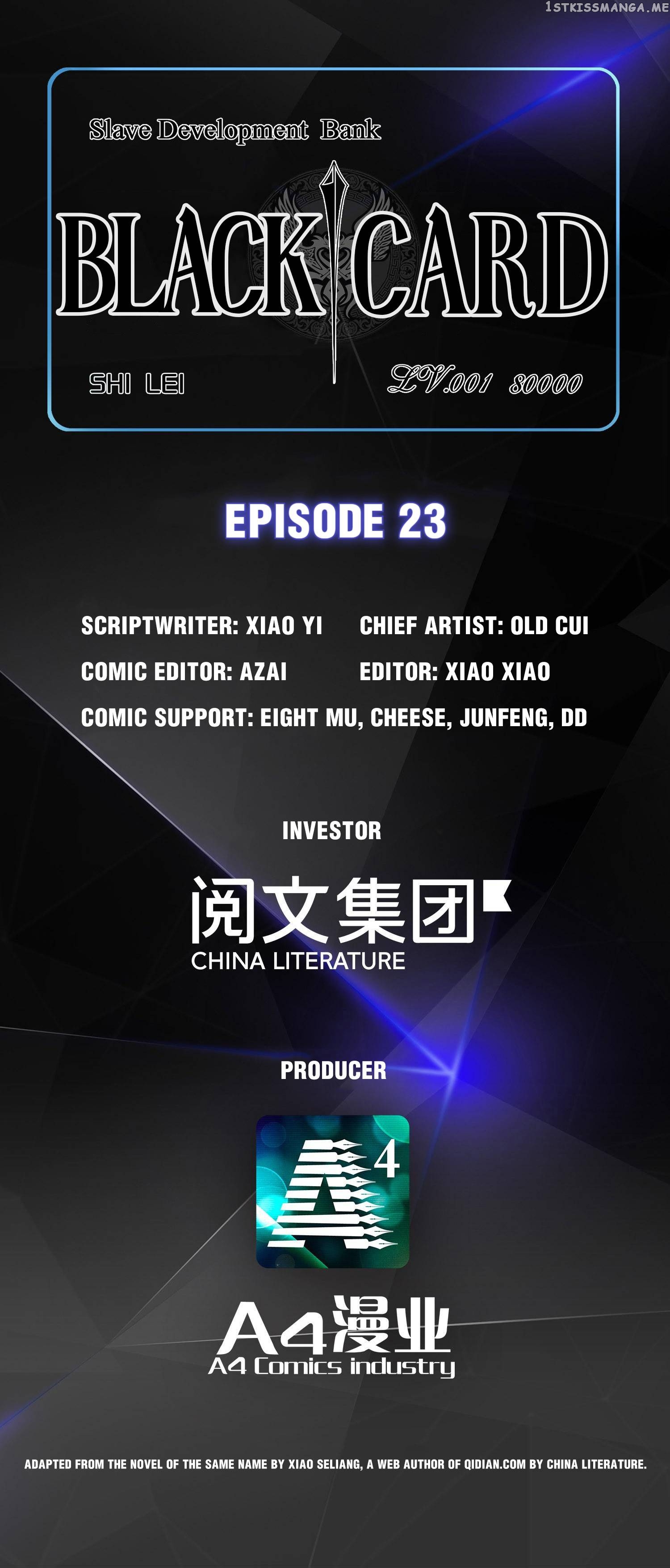 Black Card chapter 24 - page 1