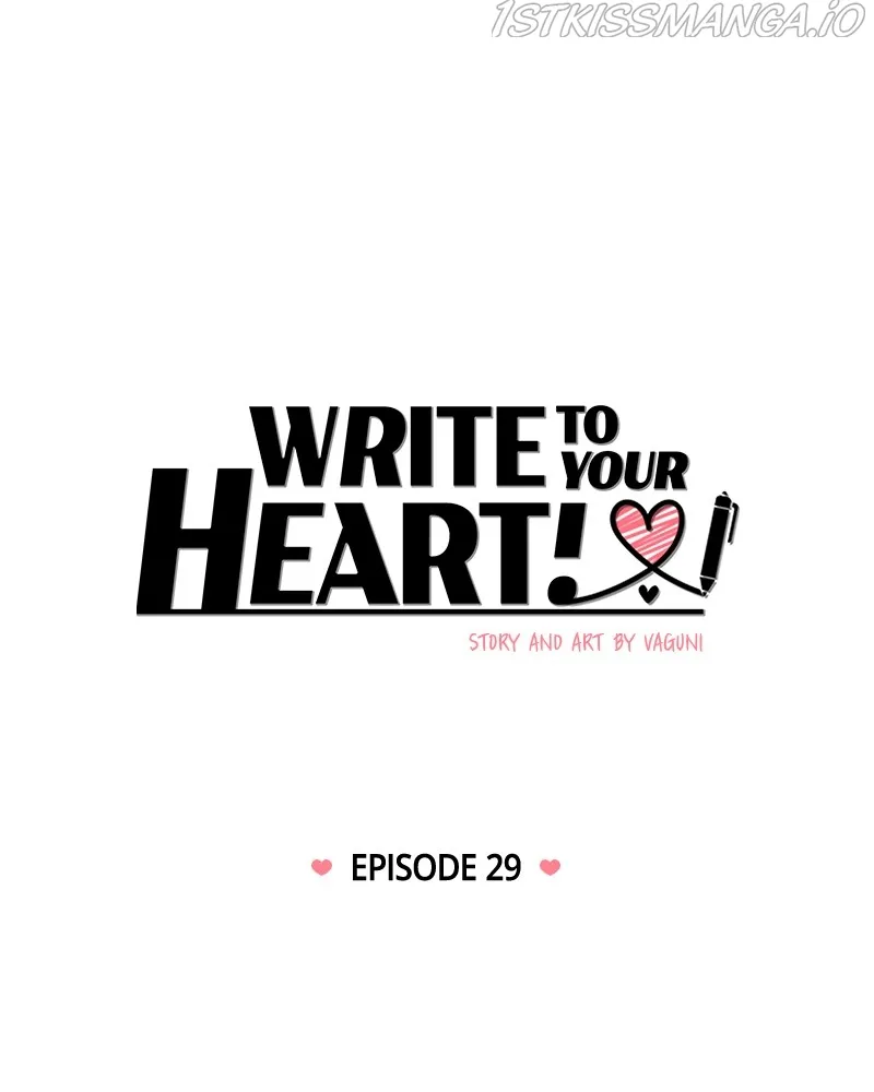 Write to Your Heart! Chapter 29 - page 30
