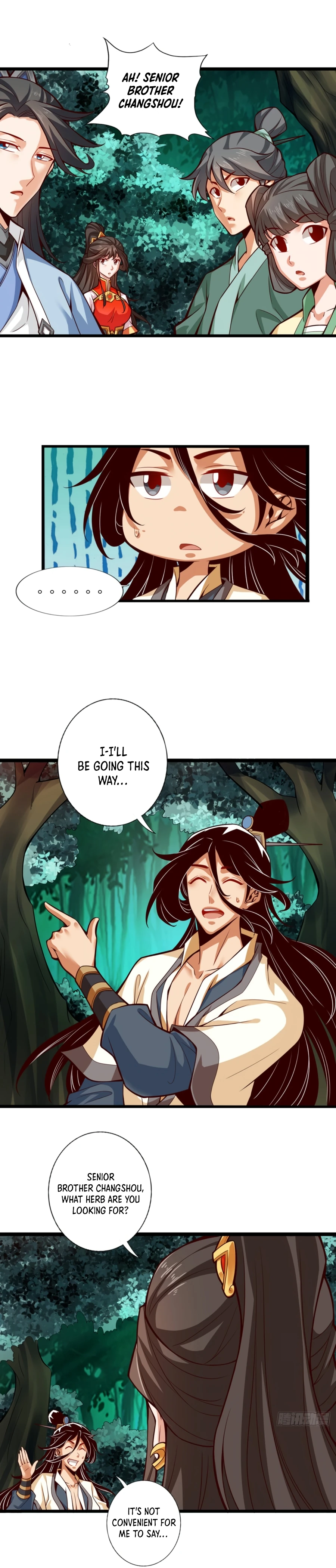 My senior brother is too steady Chapter 10 - page 7