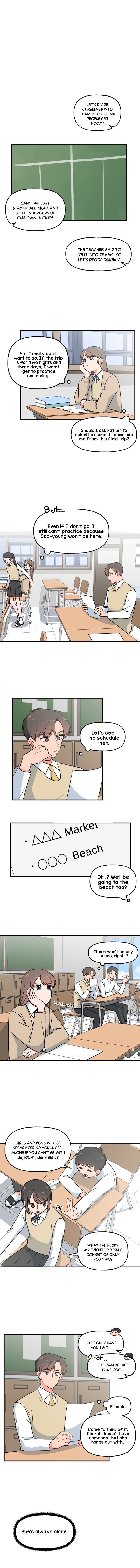 Swimming Lessons for a Mermaid Chapter 13 - page 1