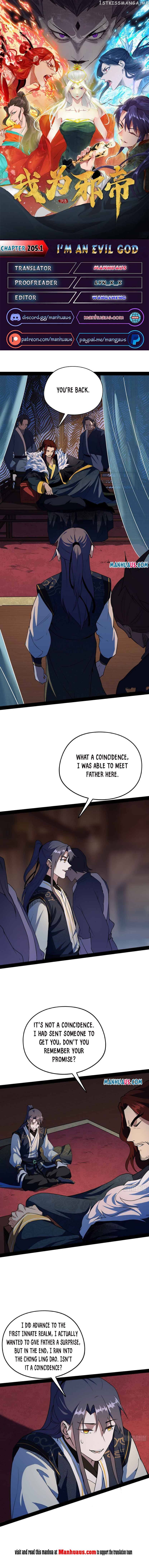 Way To Be The Evil Emperor Chapter 205.1 - page 1