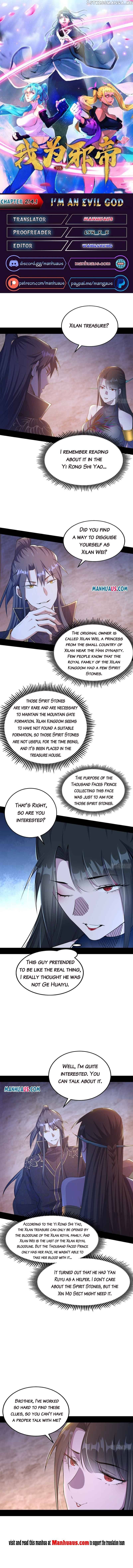 Way To Be The Evil Emperor Chapter 214.1 - page 1