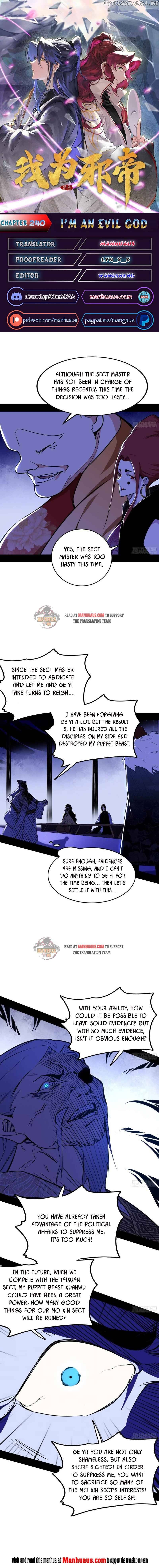 Way To Be The Evil Emperor Chapter 240 - page 1