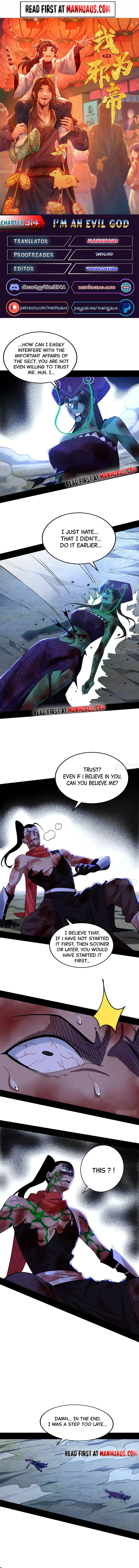 Way To Be The Evil Emperor Chapter 314 - page 1