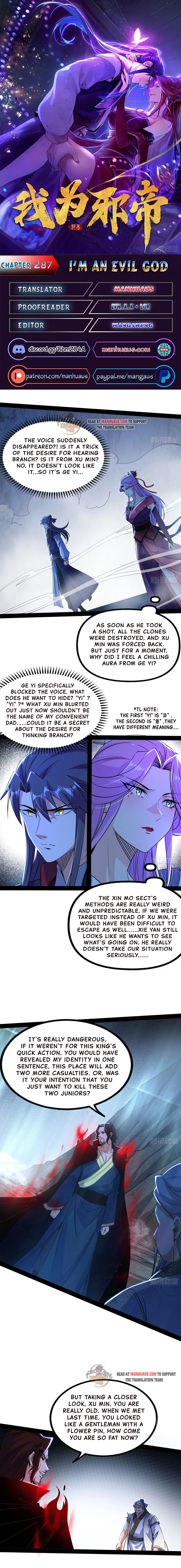 Way To Be The Evil Emperor Chapter 287 - page 1
