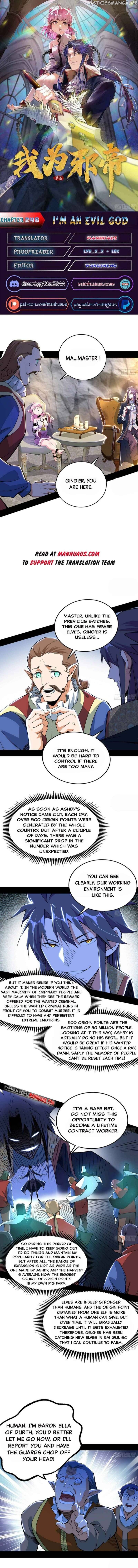 Way To Be The Evil Emperor Chapter 248 - page 1