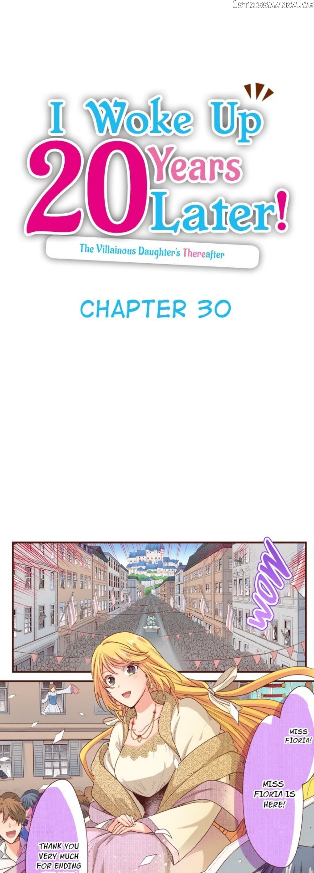 I Woke Up 20 Years Later! chapter 30 - page 1