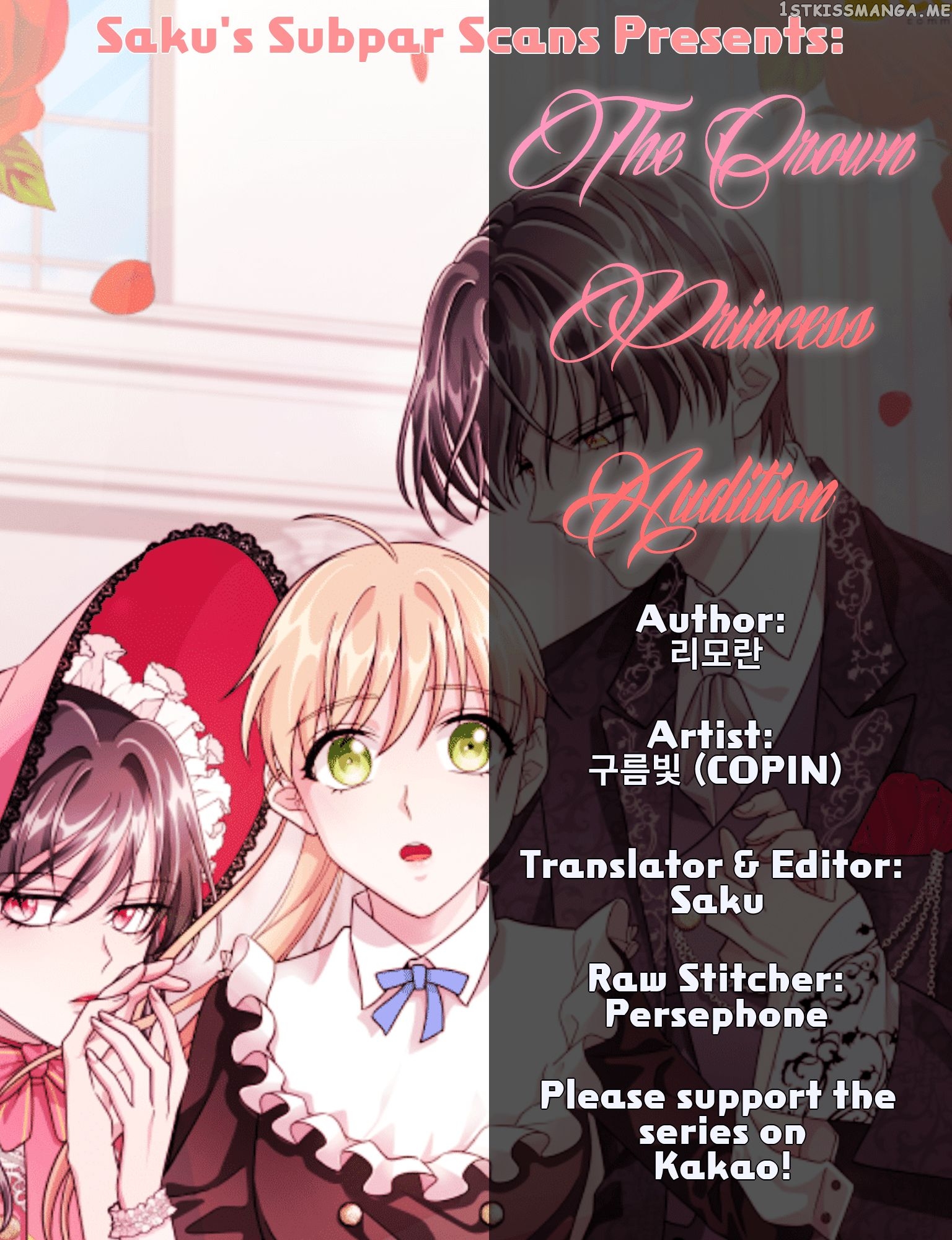 The Crown Princess Audition Chapter 7 - page 1