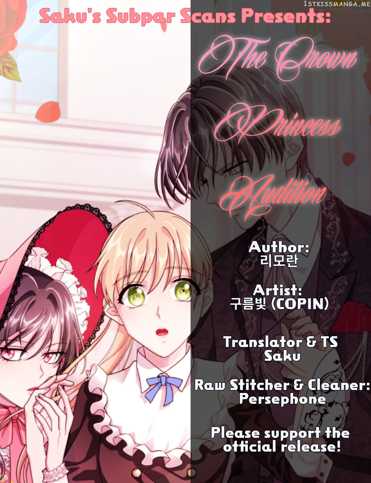 The Crown Princess Audition Chapter 9 - page 1