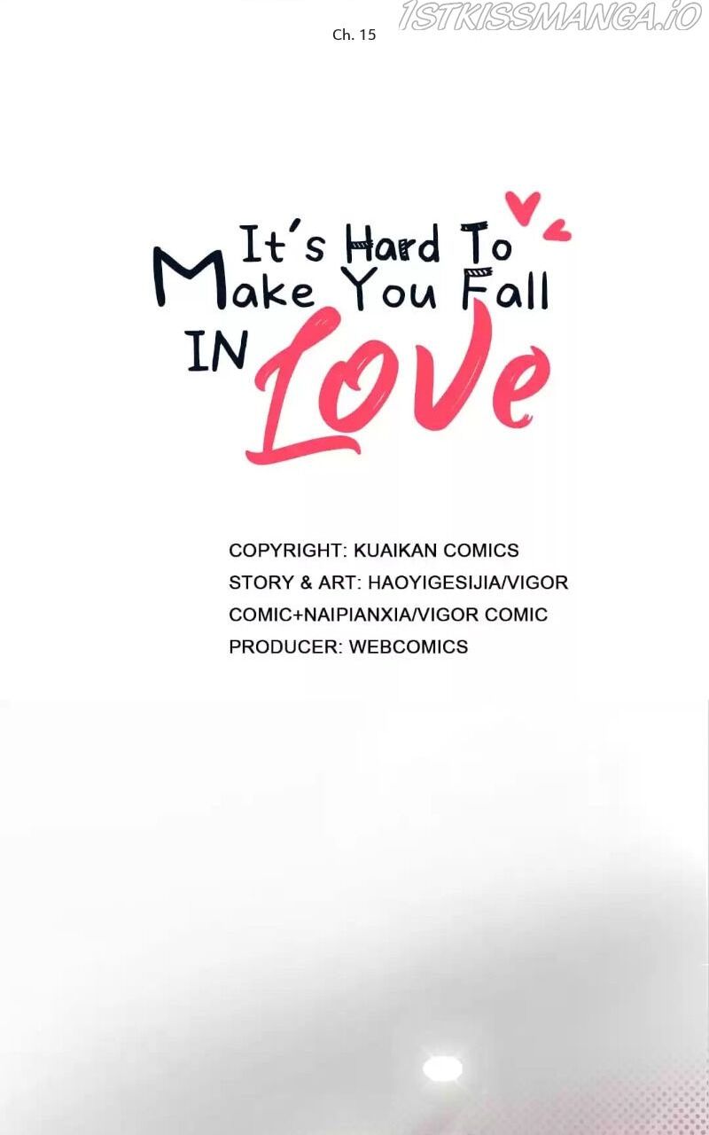 Asking You To Date Is Too Hard chapter 15 - page 1