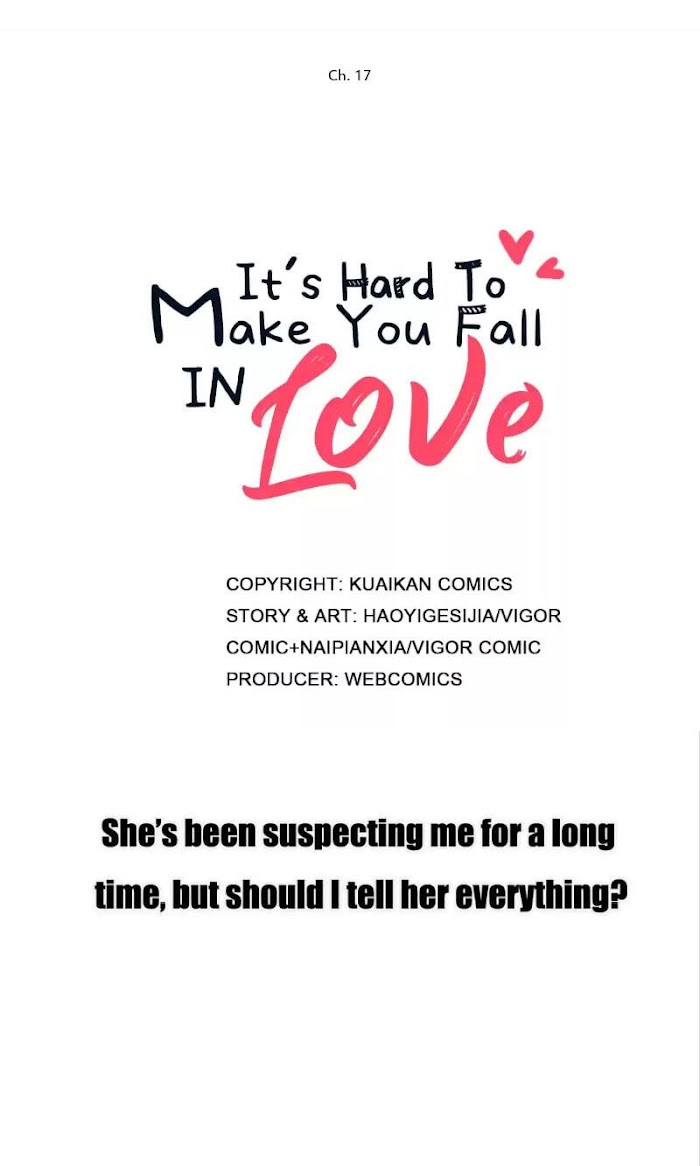 Asking You To Date Is Too Hard chapter 17 - page 1