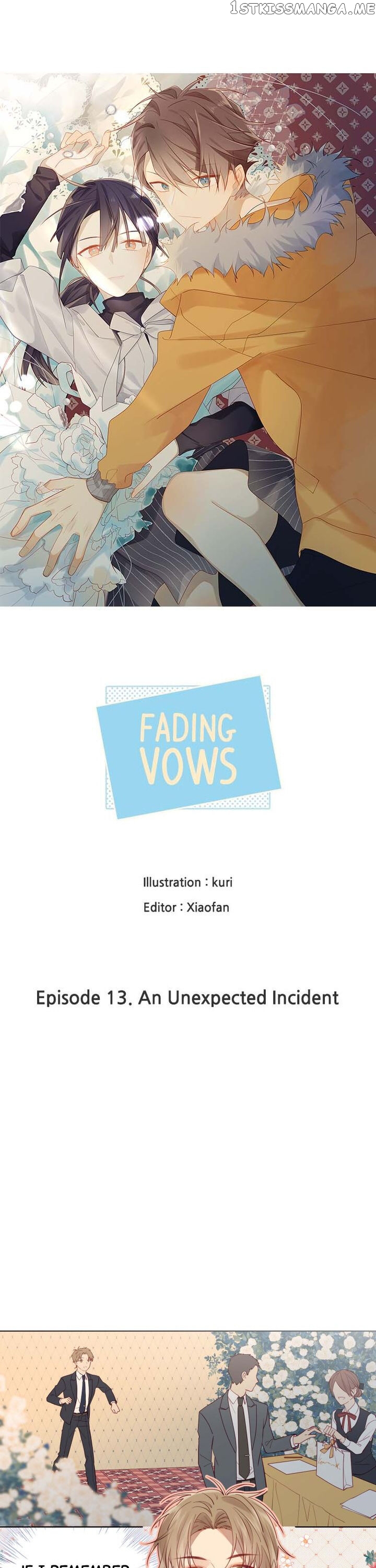 Fading Vows chapter 13 - page 1