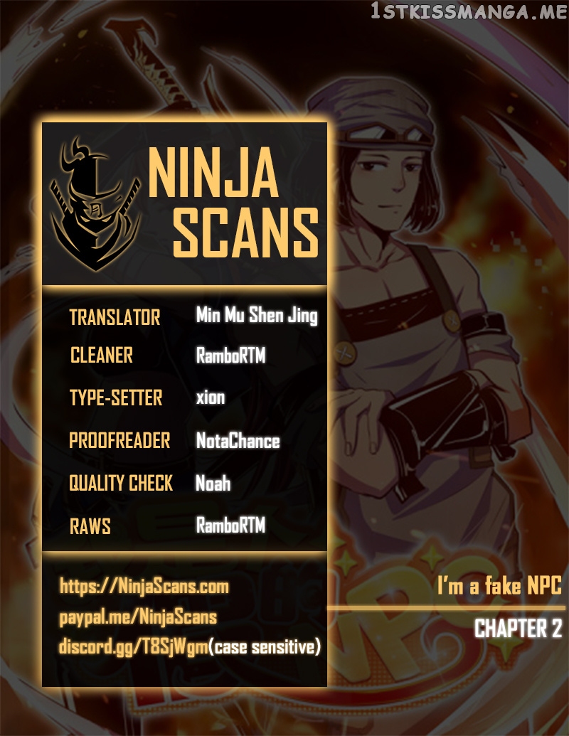 i’m a Fake Npc Chapter 2 - page 1