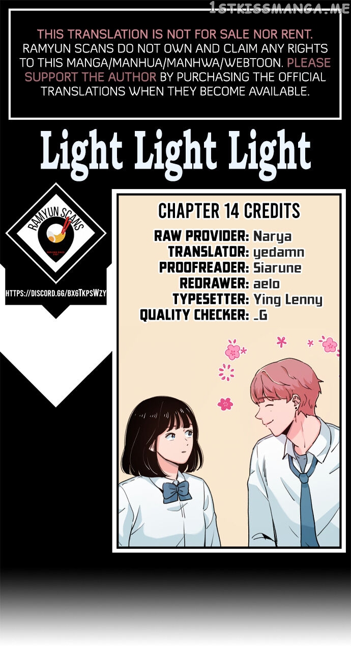 Light Light Light chapter 14 - page 1