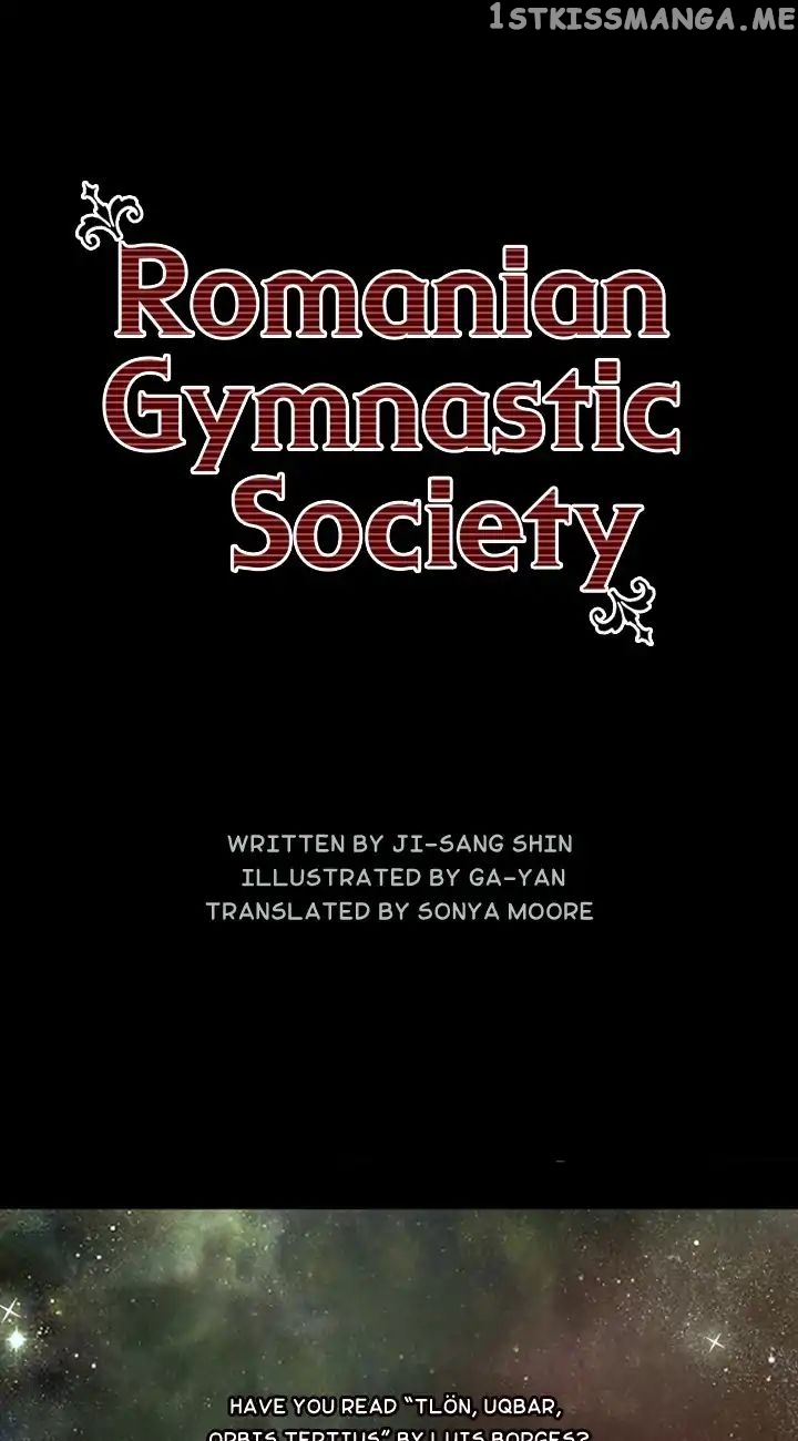 Romanian Gymnastic Society chapter 1 - page 1