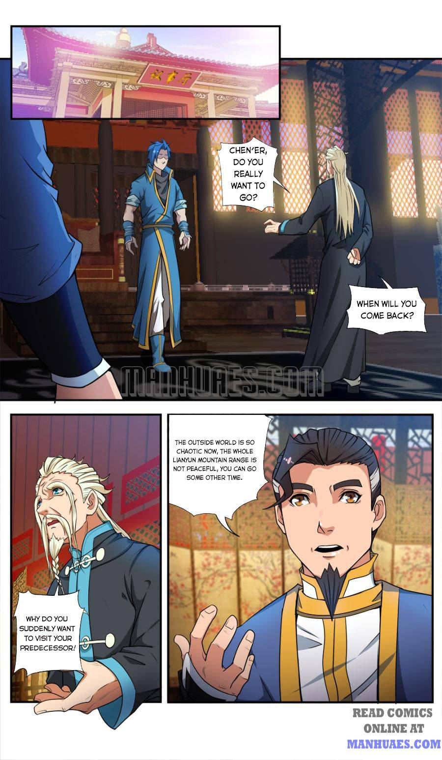 Nine Heavenly Star Art Chapter 54-55 - page 3
