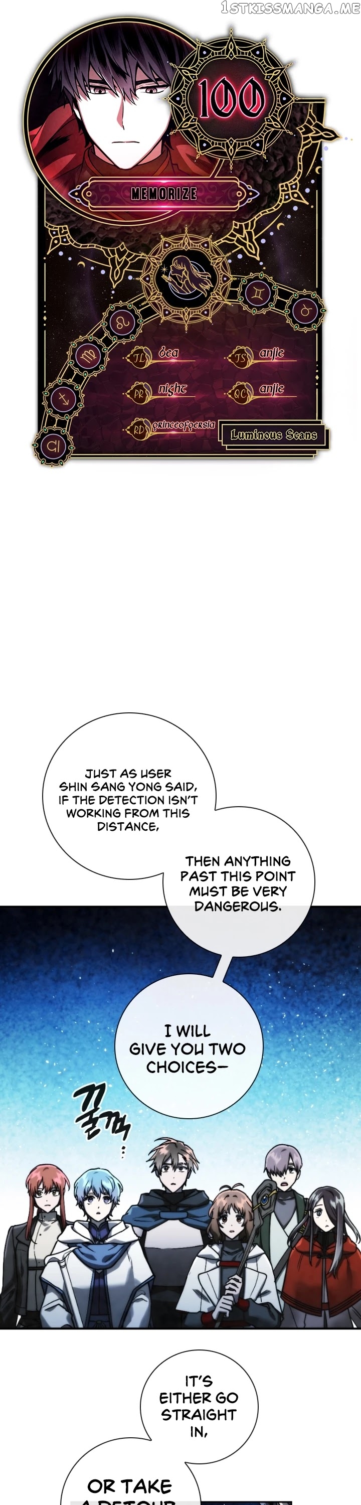 MEMORIZE – Manga chapter 100 - page 1