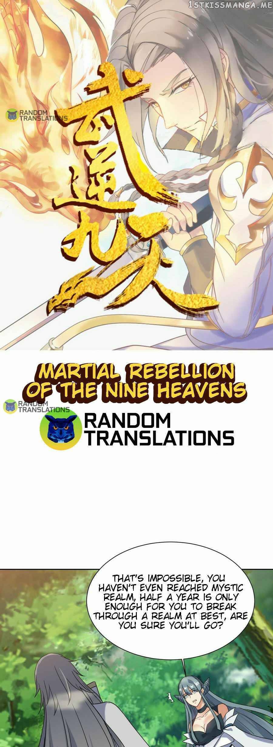 Nine Days Of Martial Arts Chapter 170 - page 1