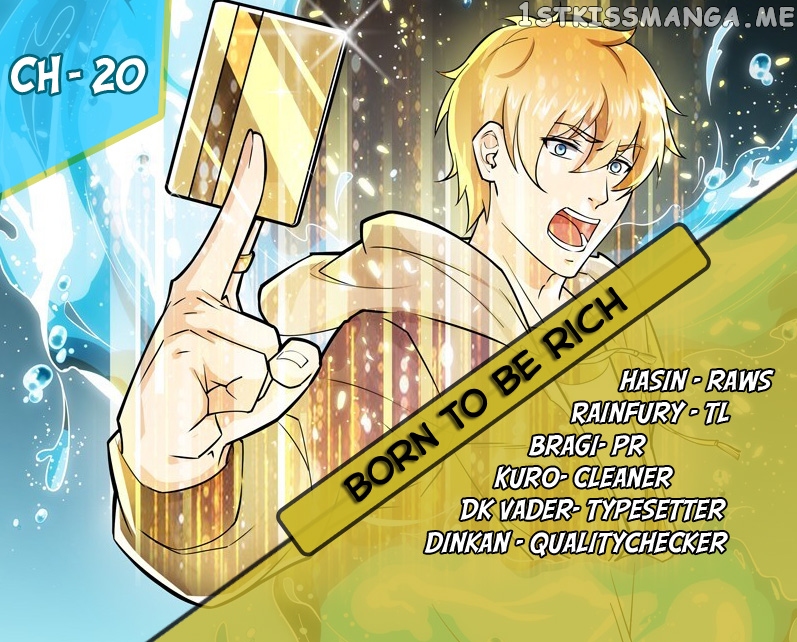 Born To Be Rich chapter 20 - page 1