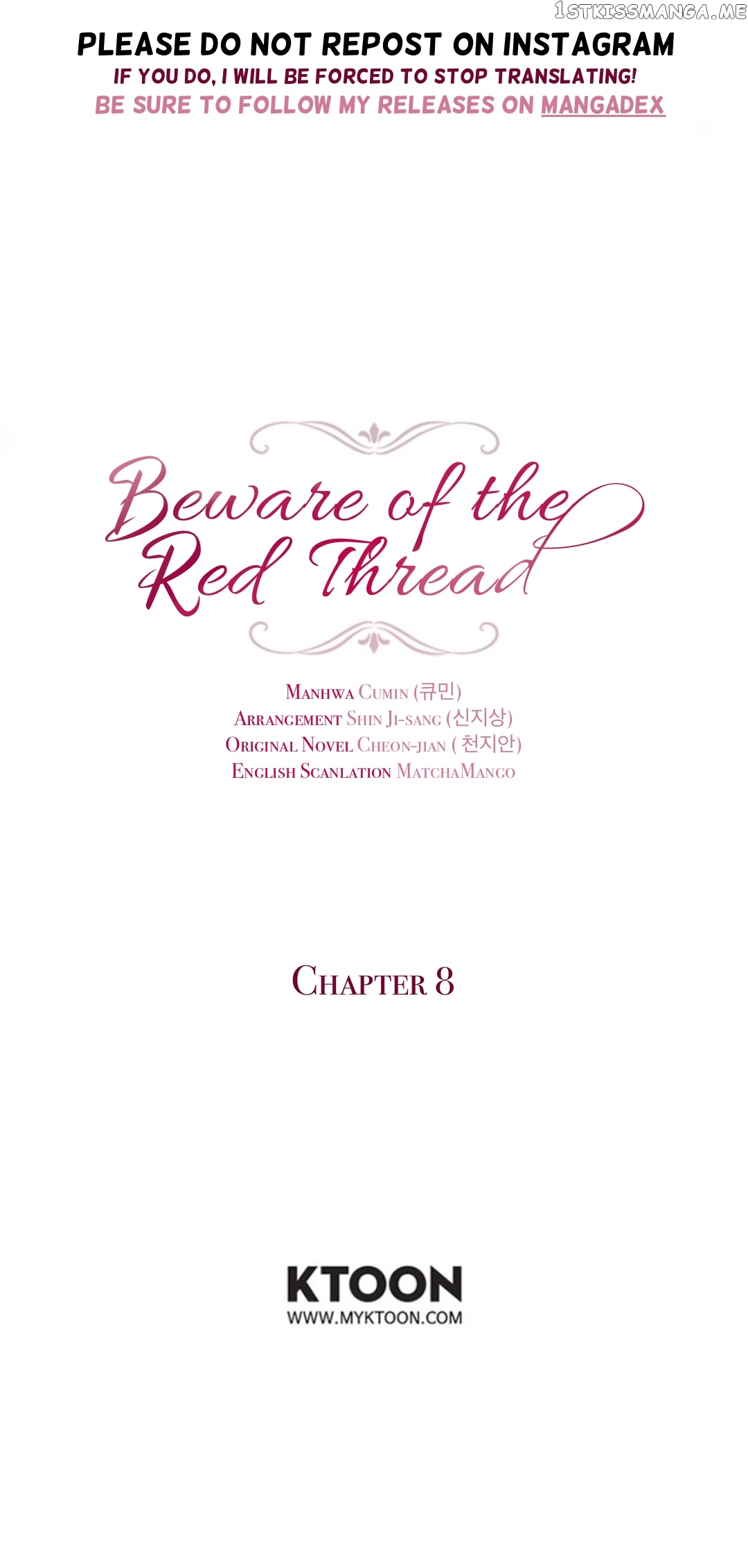 Beware of the Red Thread chapter 8 - page 1