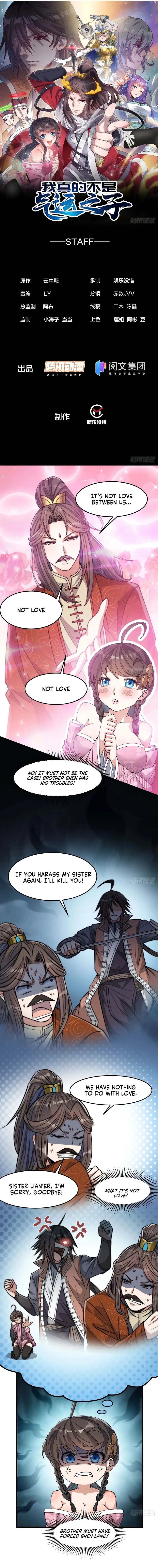 I Am Really Not A Child Of Luck Chapter 12 - page 1