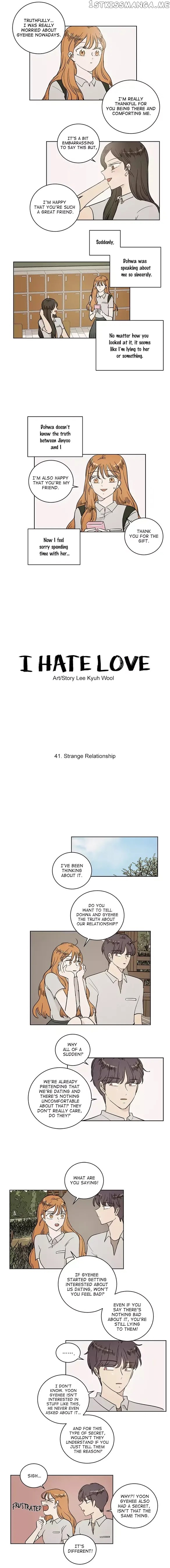 I Hate Love chapter 41 - page 5