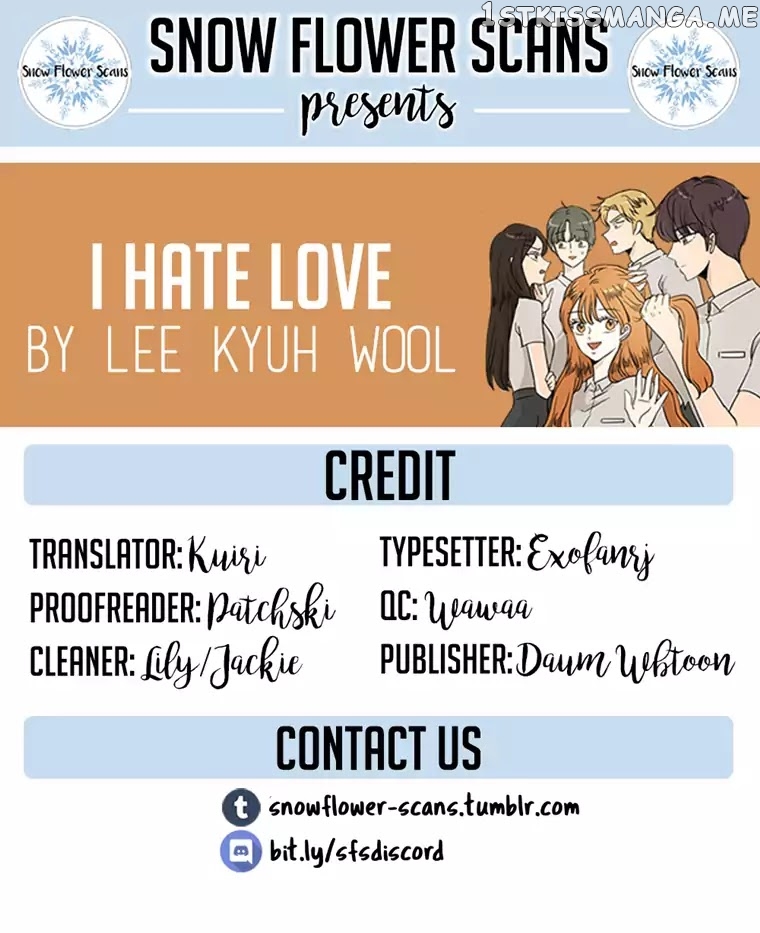 I Hate Love chapter 45 - page 1