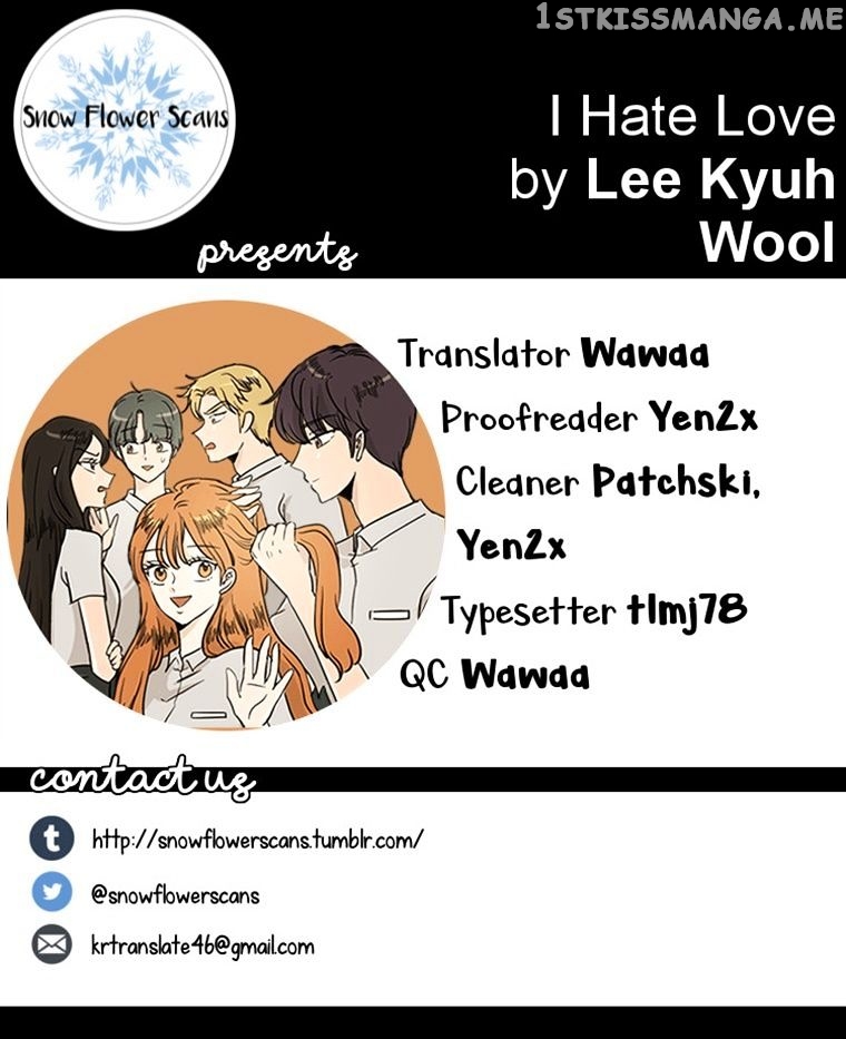 I Hate Love chapter 25 - page 1