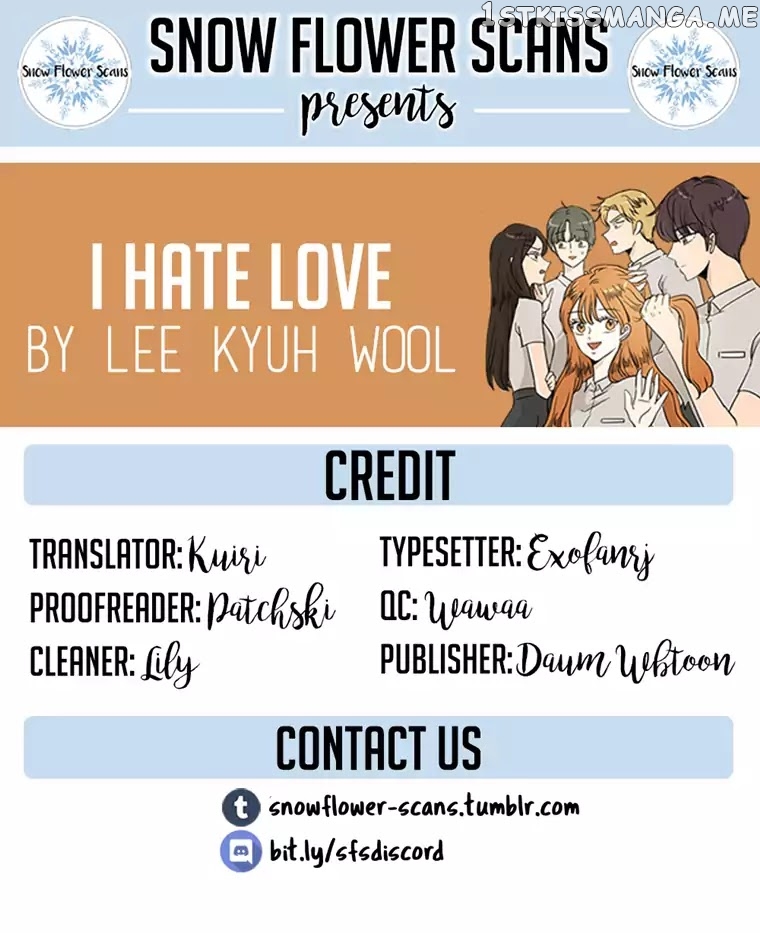 I Hate Love chapter 44 - page 1
