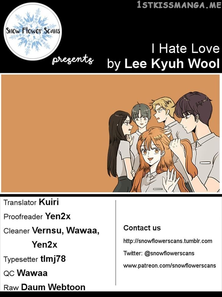 I Hate Love chapter 24 - page 1