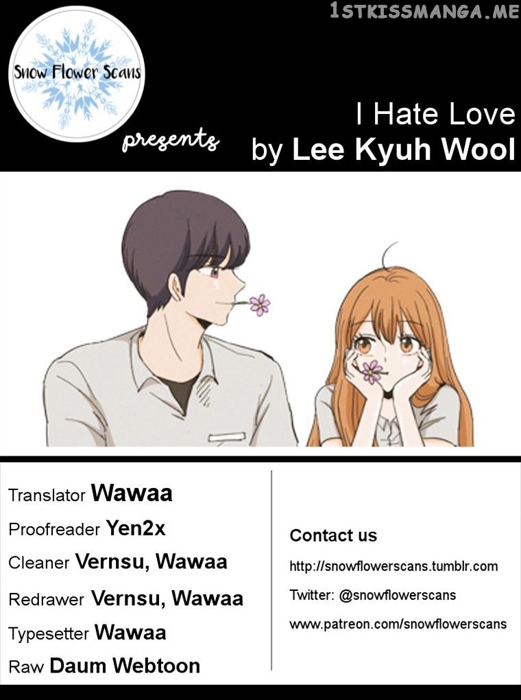 I Hate Love chapter 21 - page 1