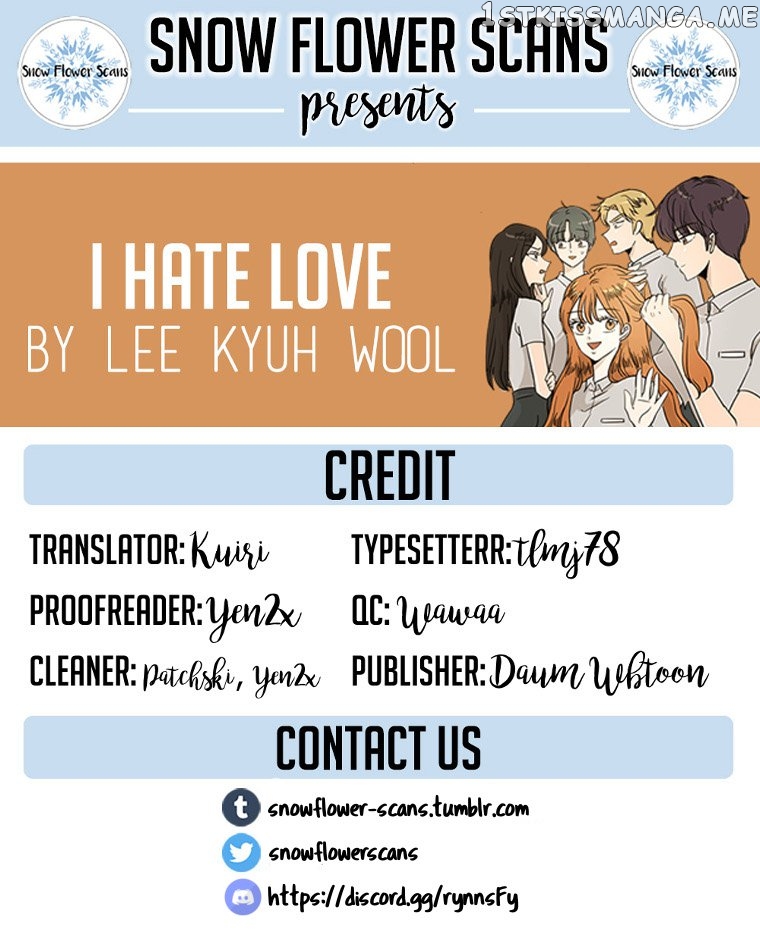 I Hate Love chapter 29 - page 1