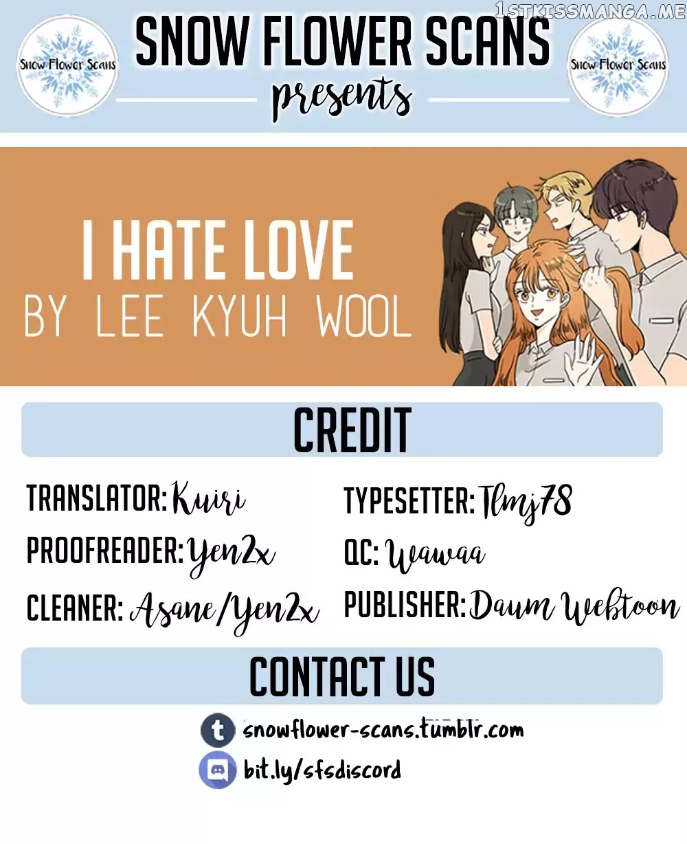 I Hate Love chapter 38 - page 1