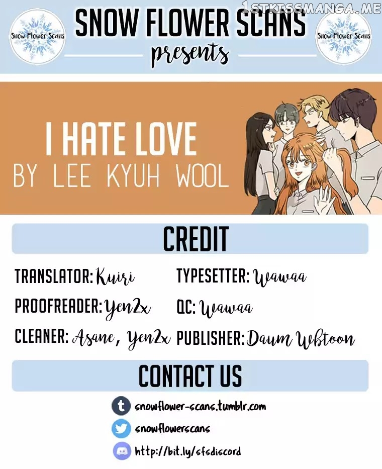 I Hate Love chapter 33 - page 1