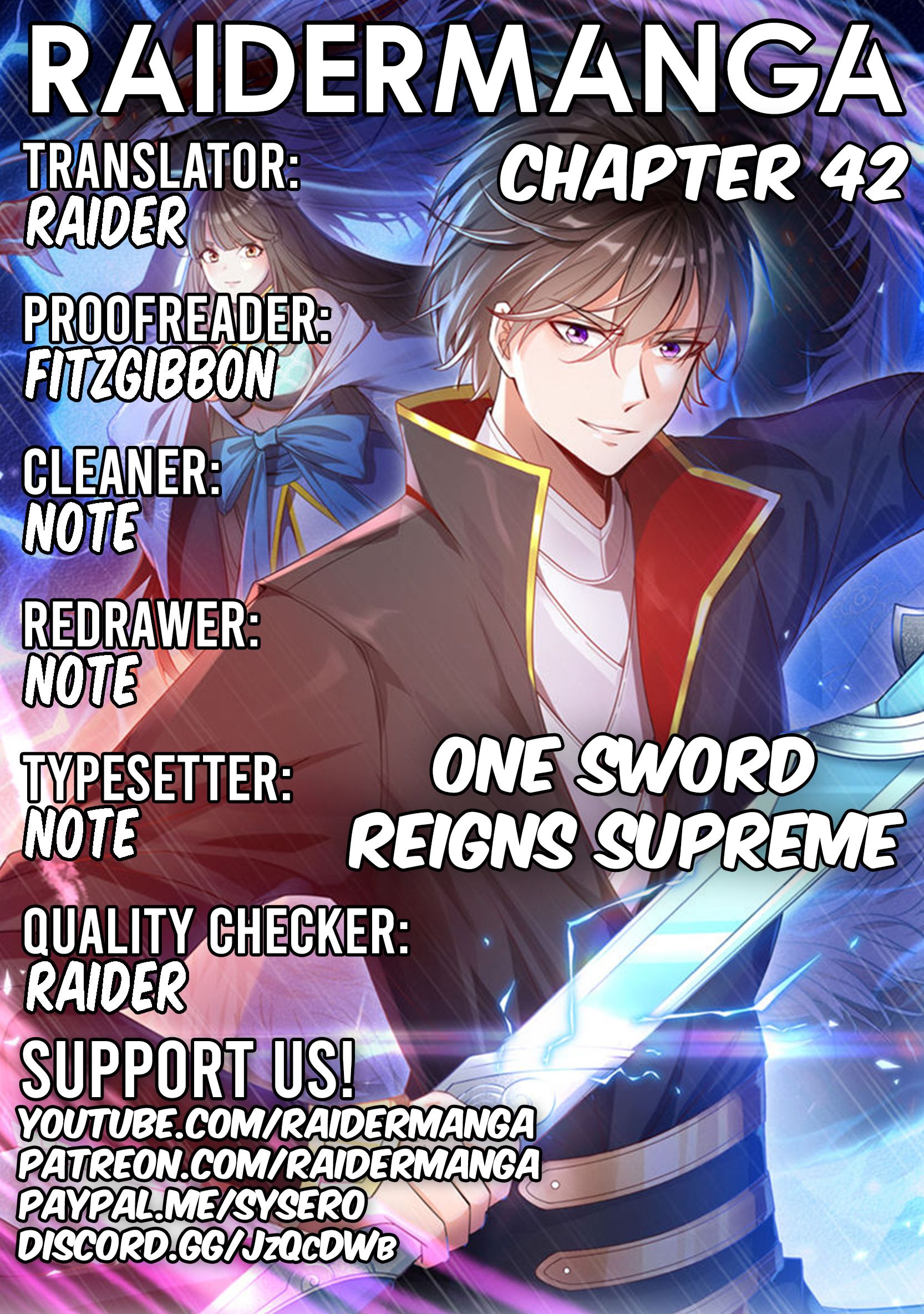 One Sword Reigns Supreme chapter 42 - page 1