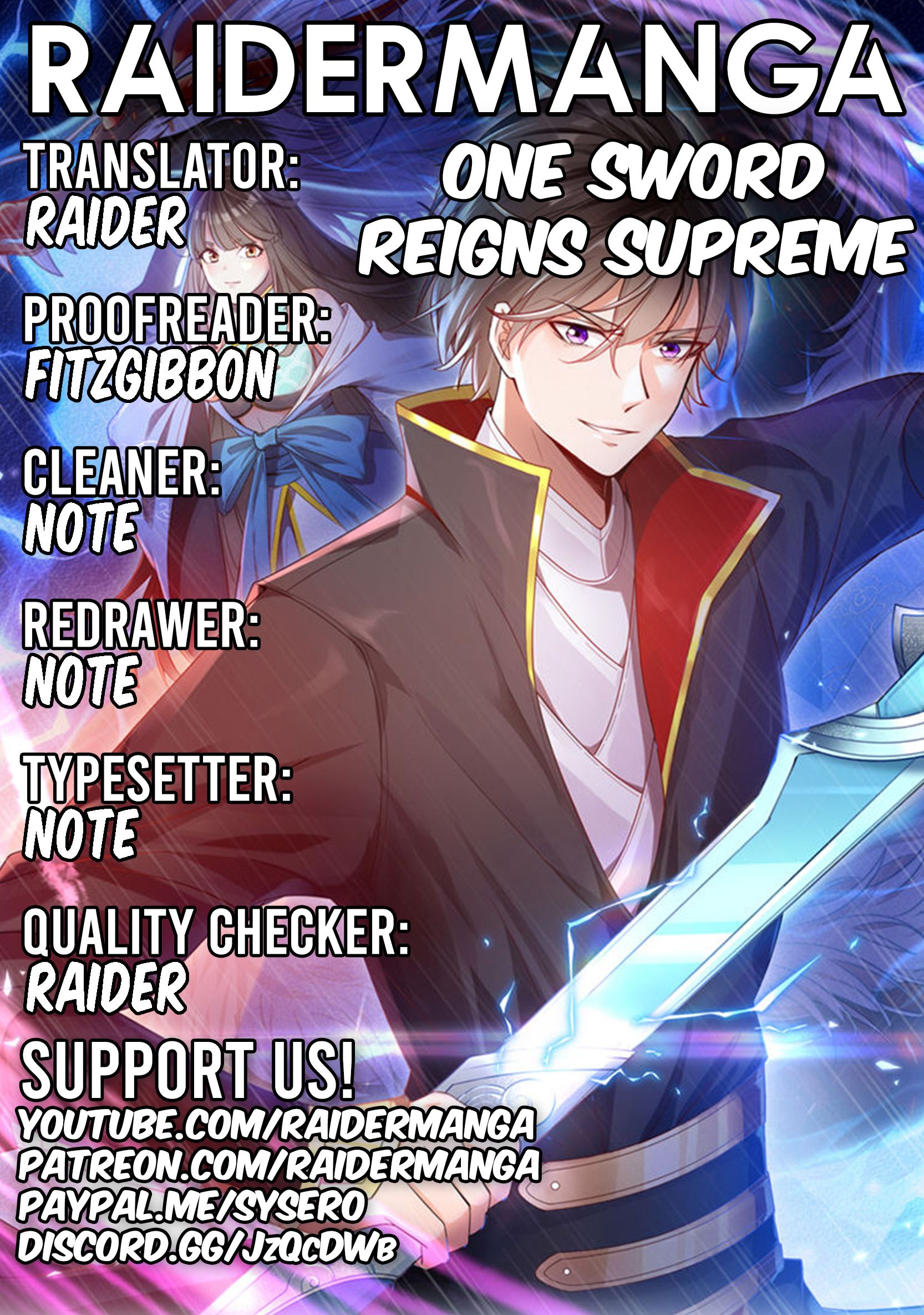 One Sword Reigns Supreme chapter 50 - page 1