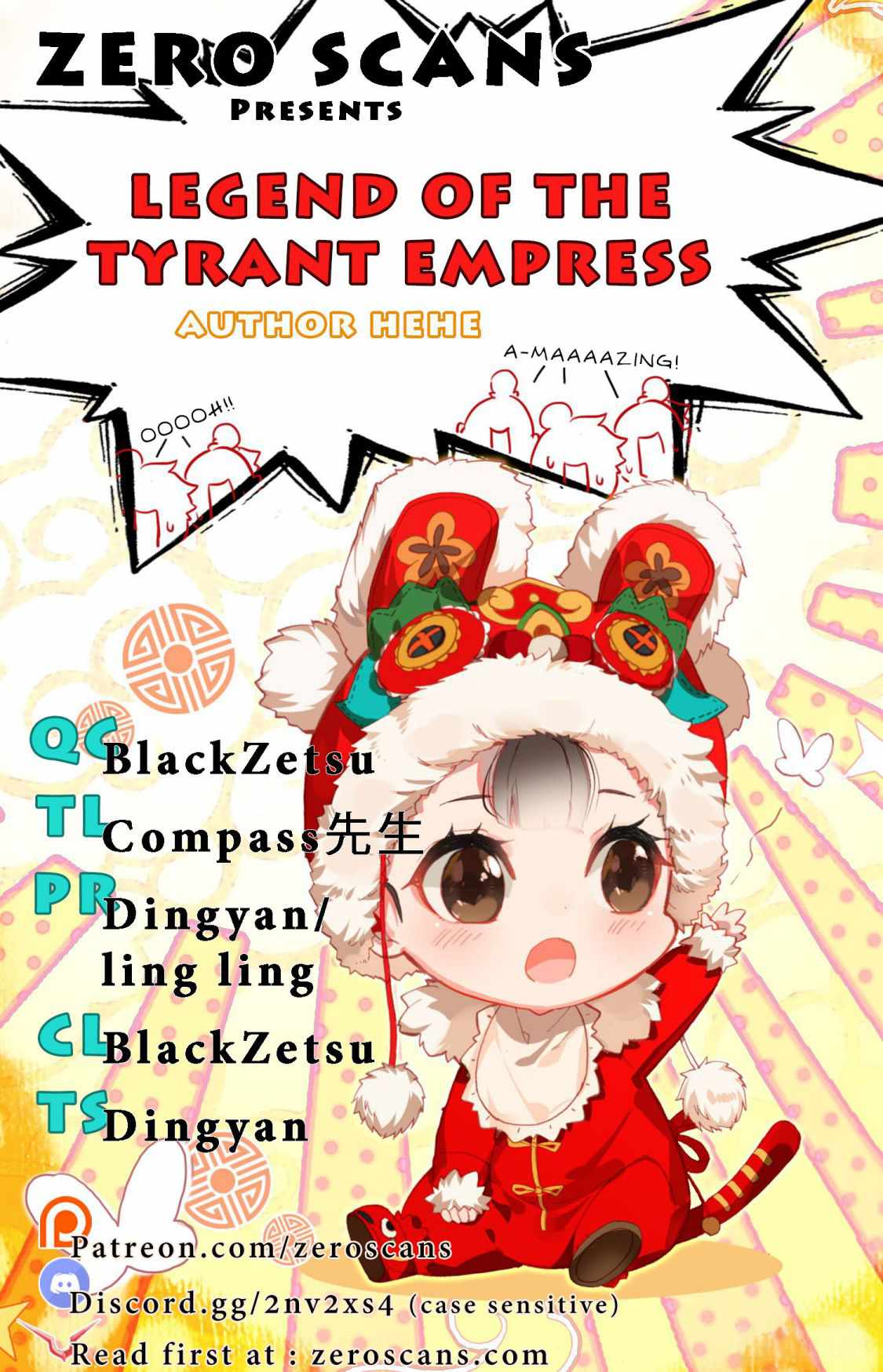 Legend of The Tyrant Empress Chapter 58 - page 1