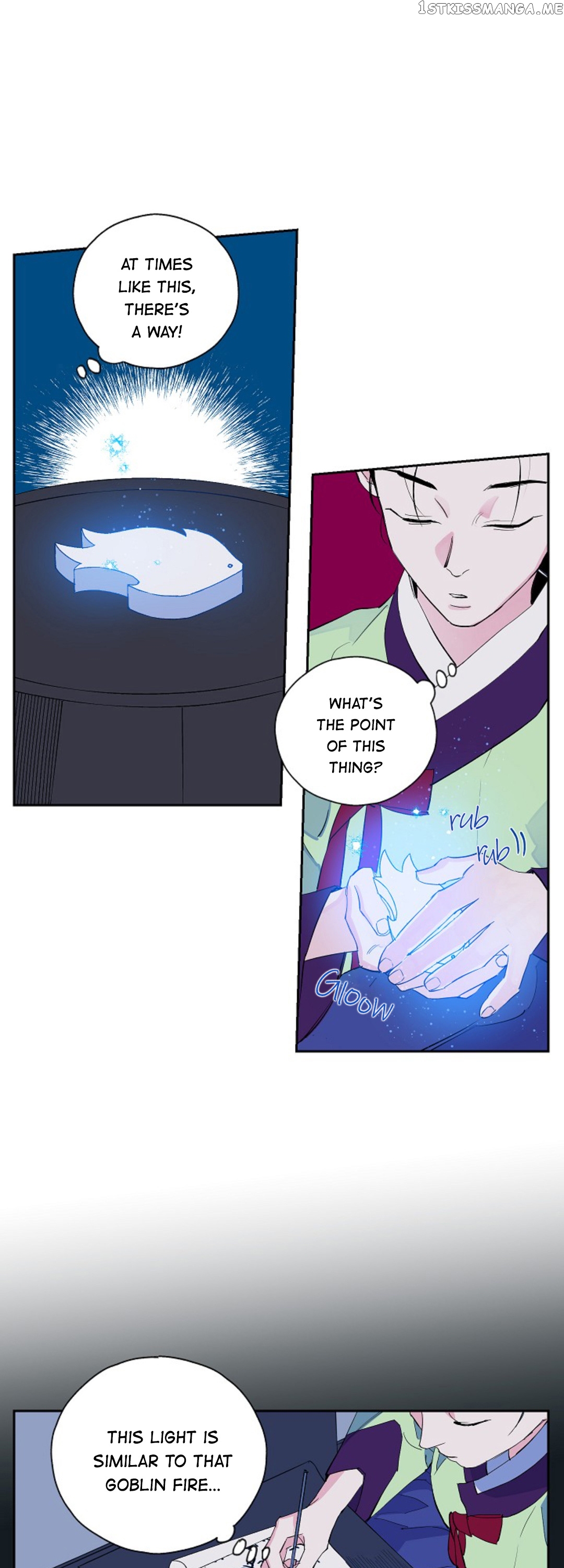 Finally, The Blue Flame chapter 13 - page 12