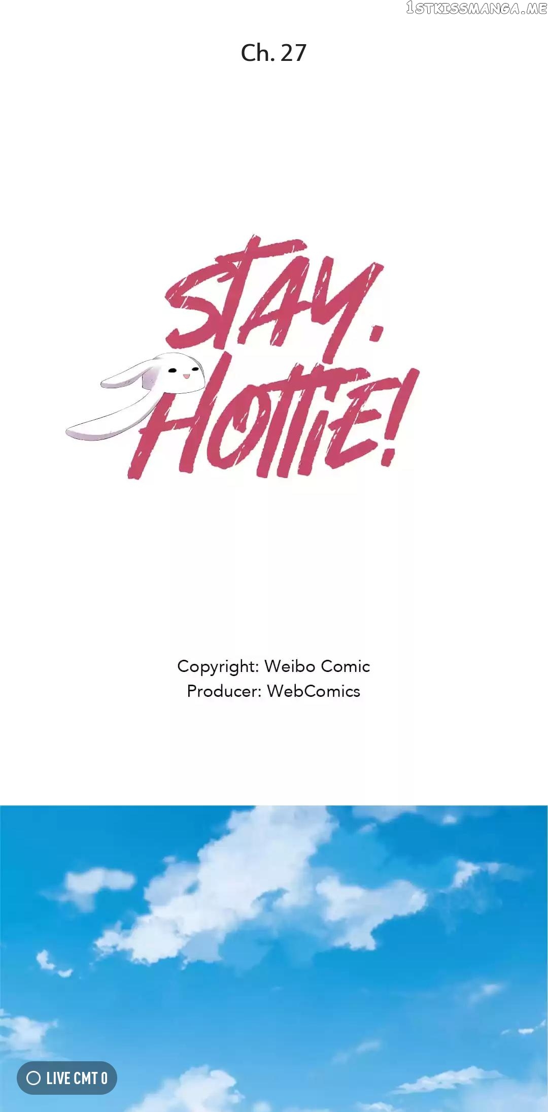 Stay, Hottie! chapter 27 - page 1
