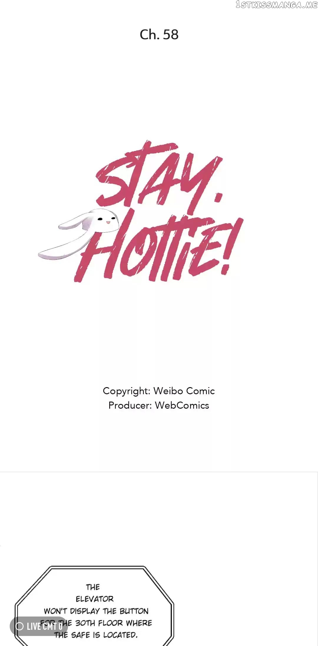 Stay, Hottie! chapter 58 - page 1