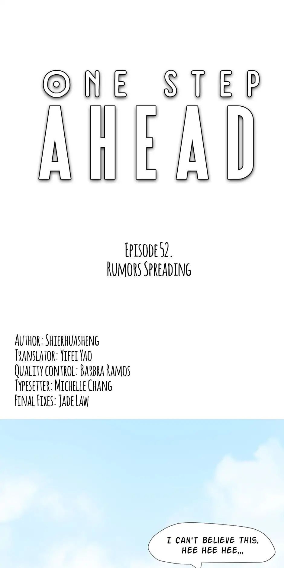 One Step Ahead Chapter 52 - page 2