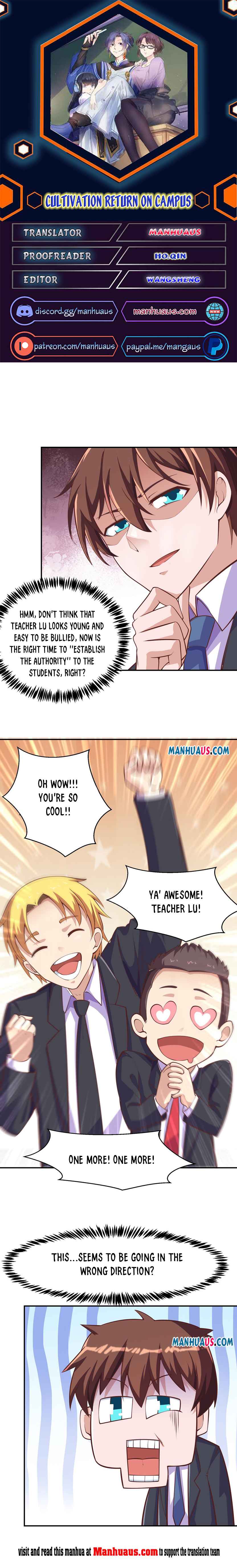Cultivation Return on Campus chapter 286 - page 1